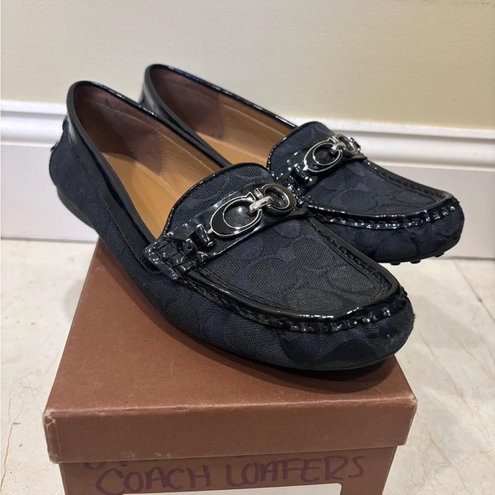 Coach Women's Black Loafers